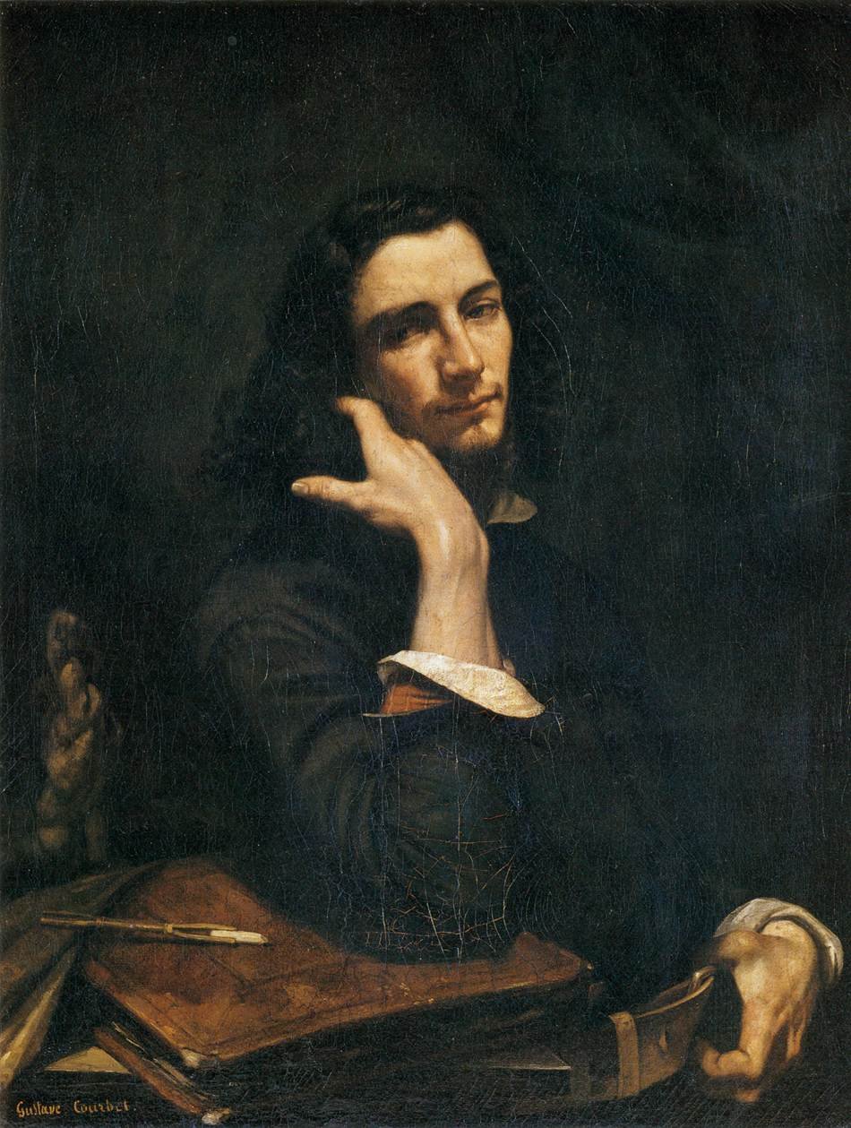 L'Homme à la ceinture de cuir peint par Gustave Courbet en 1845-46